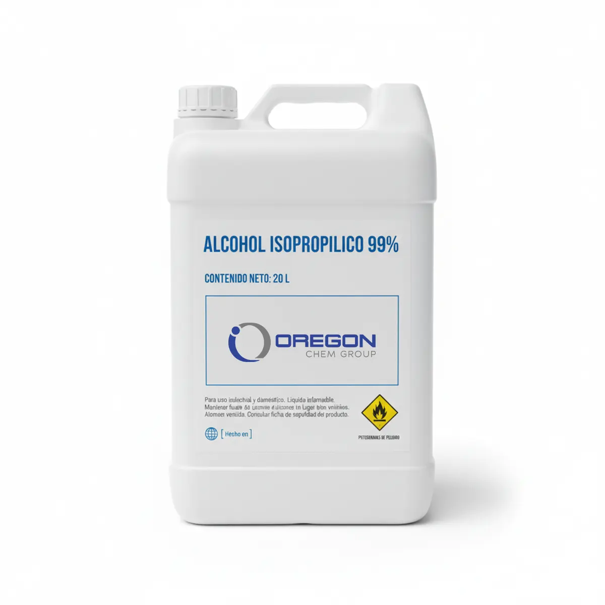 Alcohol isopropílico - Isopropanol, Ipa 4 Alcoho Isopropilico 20L
