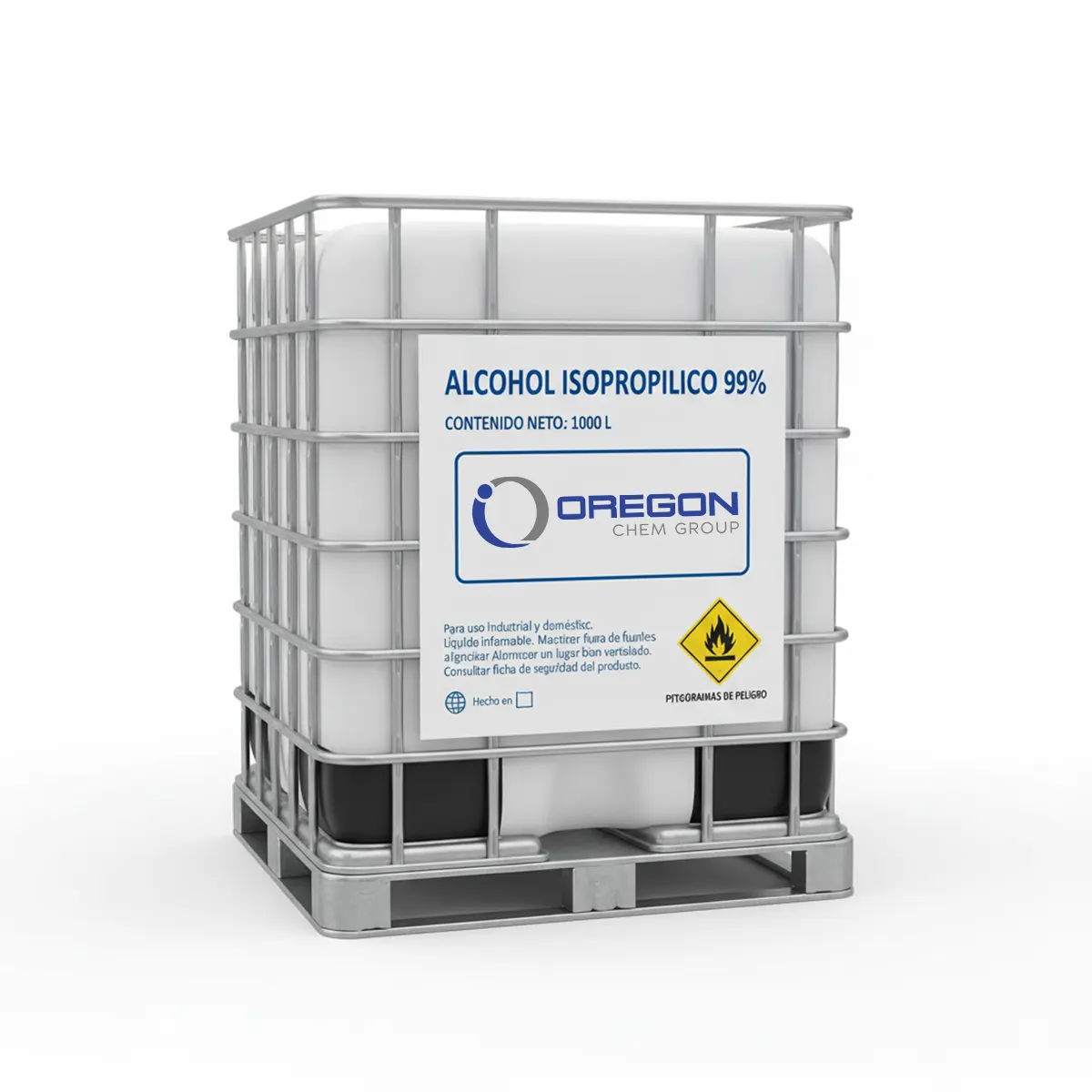 Alcohol isopropílico - Isopropanol, Ipa 6 Alcohol Isopropilicos 1000L