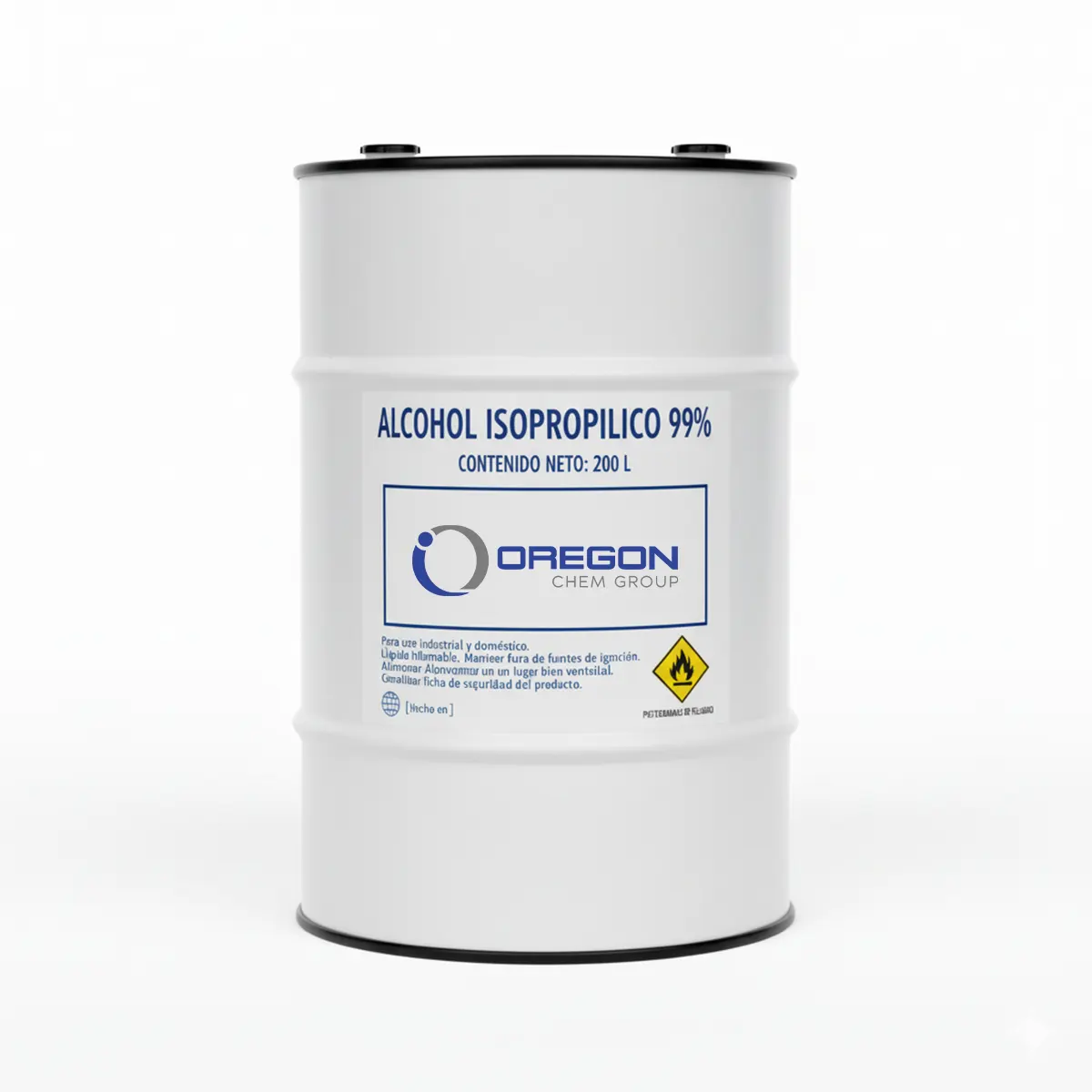 Alcohol isopropílico - Isopropanol, Ipa 5 Alcol Isopropilico 200L