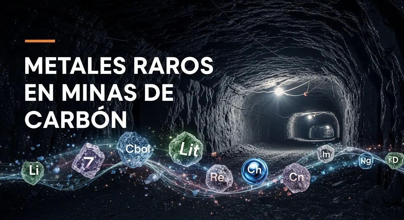 Descubrimiento de metales raros en mina de carbón de EE. UU. valorados en €31 500 millones 4 Mina De Carbón