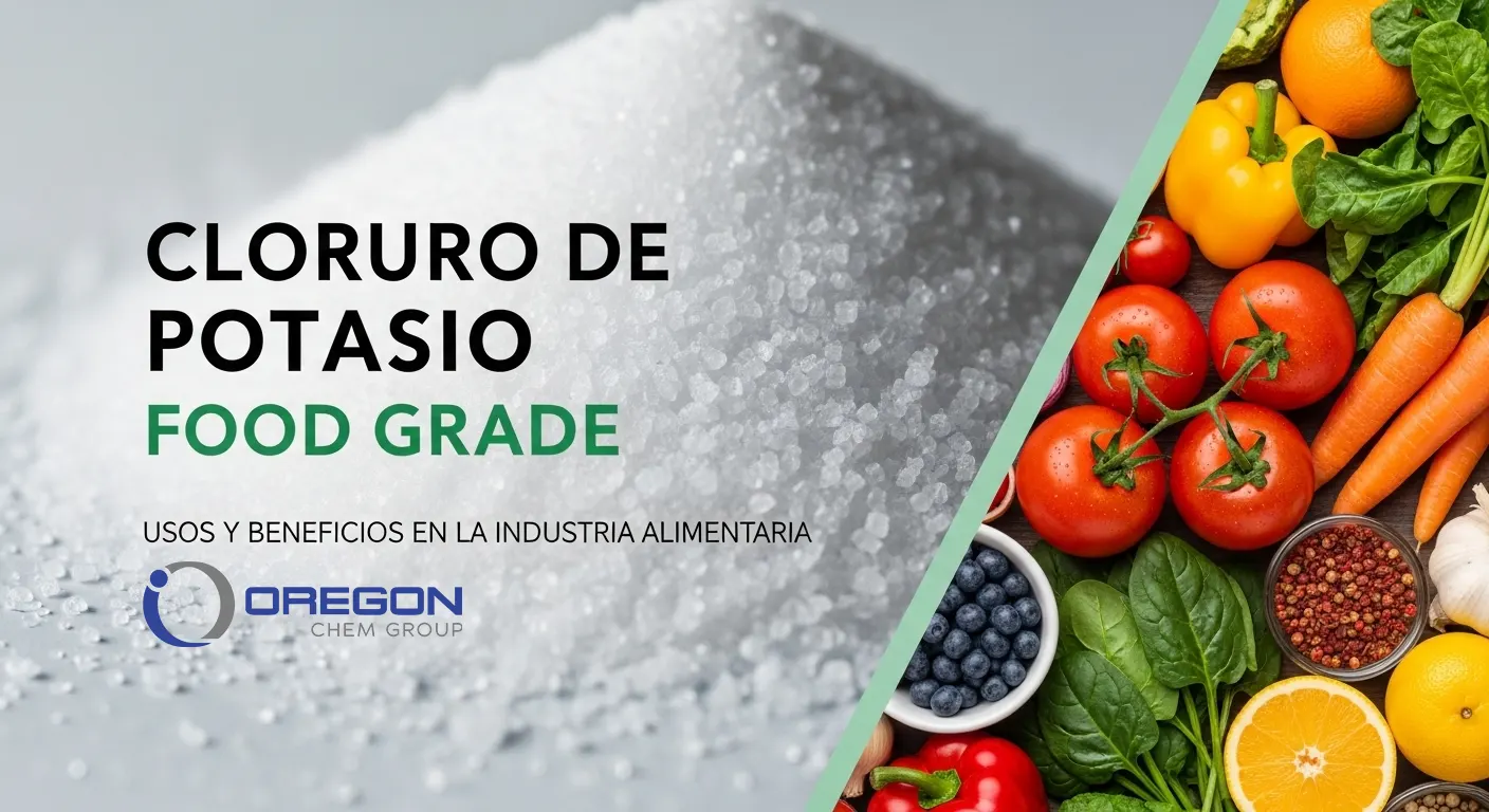 Cloruro de Potasio Food Grade: el mineral que impulsa la calidad alimentaria e industrial 6 Cloruro De Potasio Food Grade
