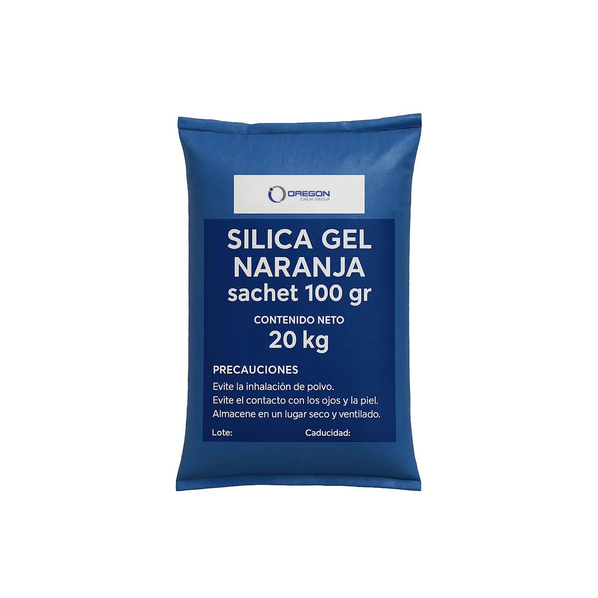 Silica Gel - Gel de Silice 11 Silica Gel Naranja Sachet 100Gr 20K