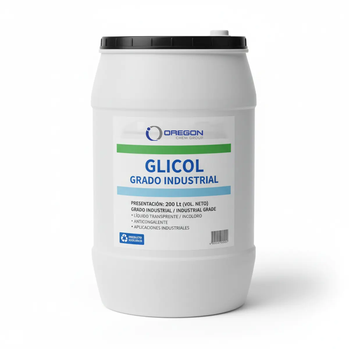 Glicol Grado Industrial 5 Glicol Grado Industrial 200 Lt