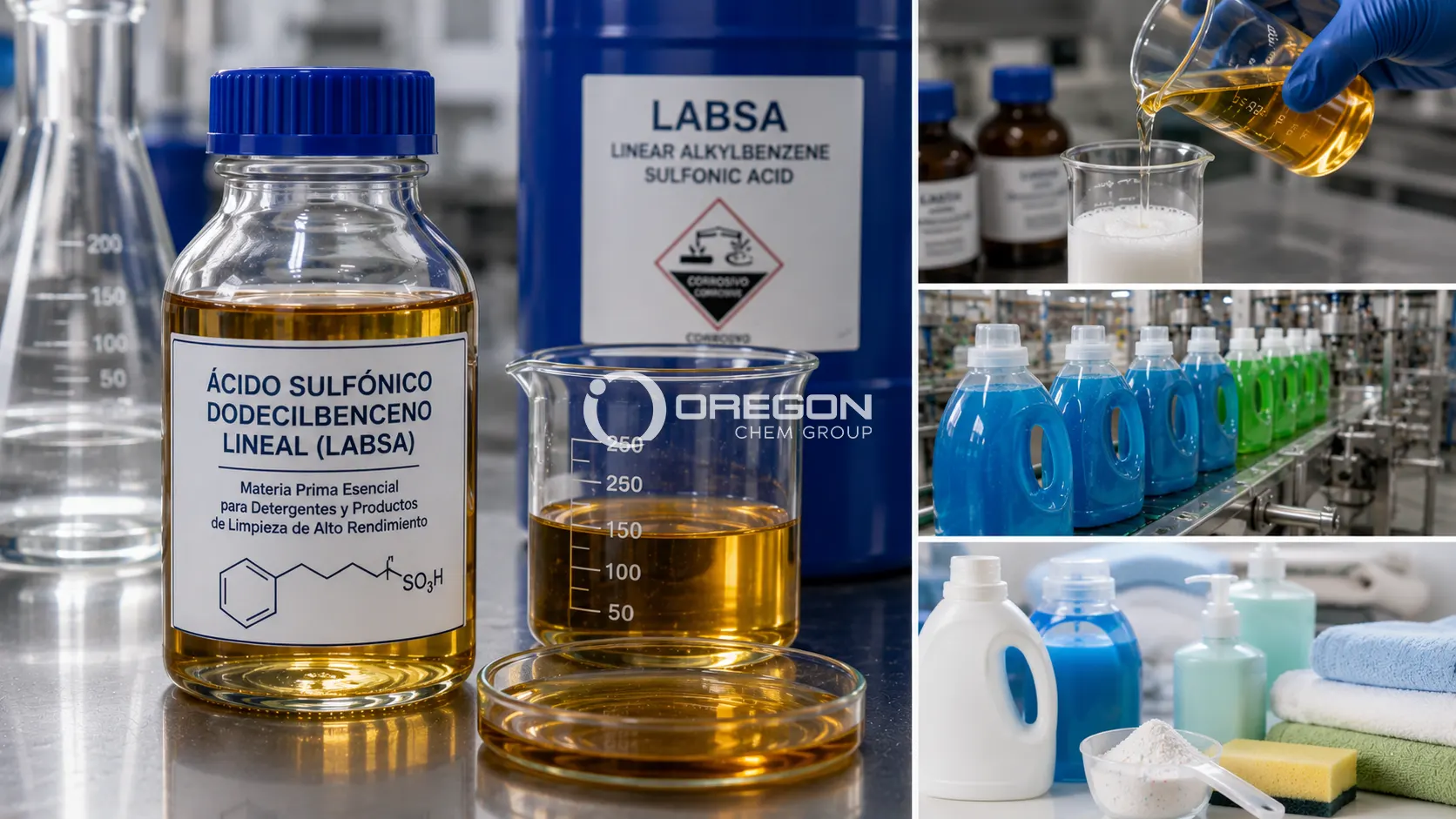Ácido Sulfónico Dodecilbenceno Lineal (LABSA): la materia prima esencial para detergentes y productos de limpieza de alto rendimiento 5 Ácido Sulfónico