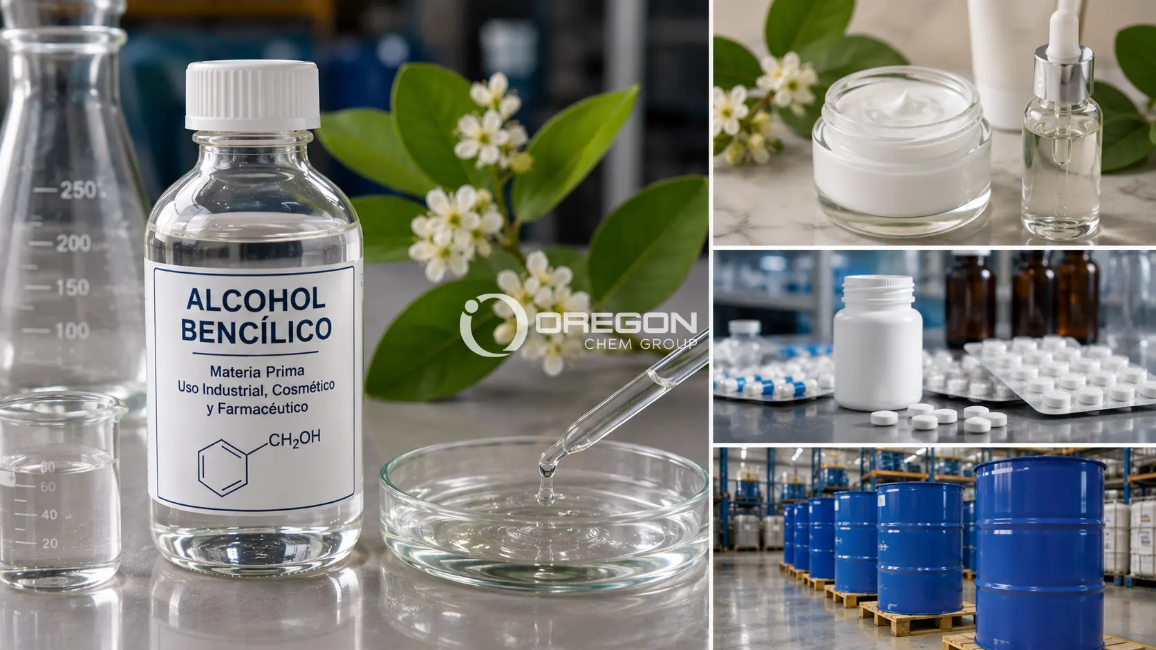 Alcohol Bencílico: una materia prima clave para formulaciones cosméticas, farmacéuticas e industriales 6 Alcohol Bencílico